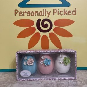 Laura Ashley Floral Eggs